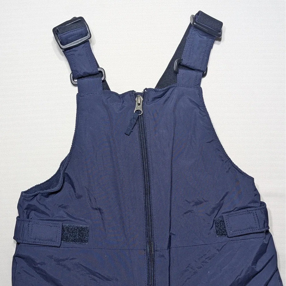 Columbia Youth M 10/12 Navy Adventure‎ Ride Insulated Snow Bibs Waterproof Ski